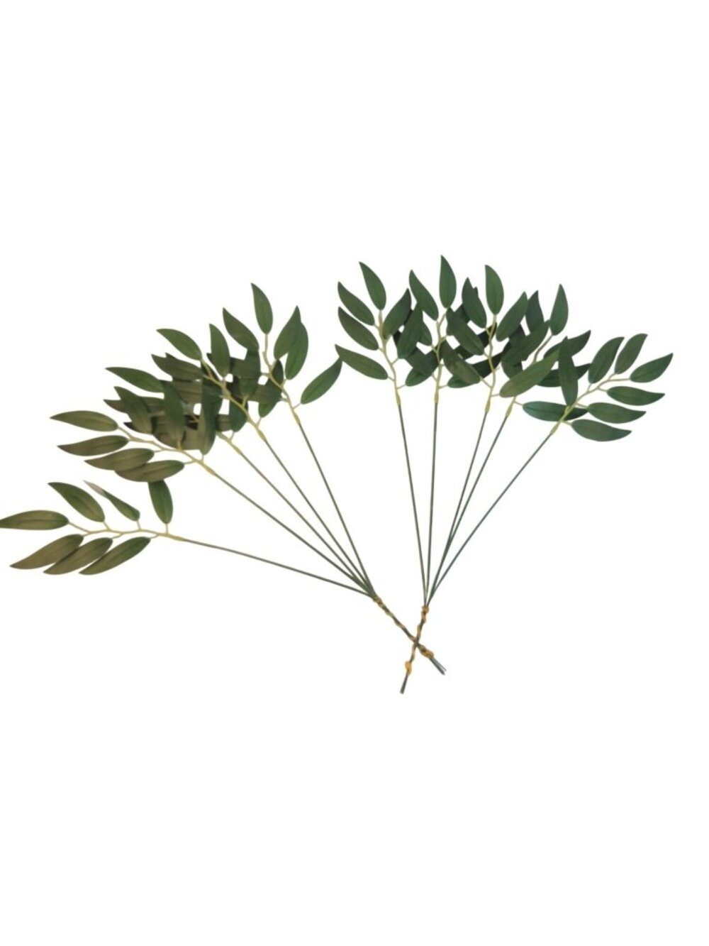 Willow Eucalyptus Stems 20 Pcs Artificial Greenery Bulk Wedding